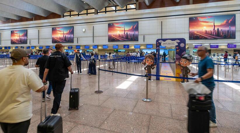 迪拜國際機場廣告