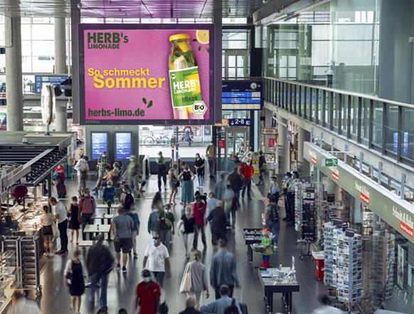 德國車站廣告